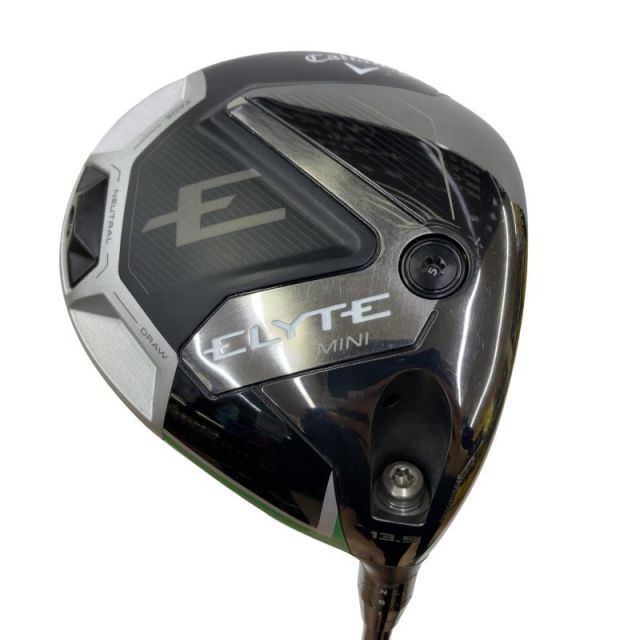 【中古】 キャロウェイ ELYTE MINI DRIVER 13.5° ドライバー DR TENSEI GREEN 60 for CW(ELYTE DR) (フレックスS) メンズ 男性用 右利き 右用 Cランク ゴルフクラブ