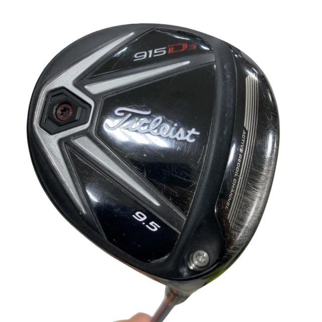 【中古】 タイトリスト 915 D3 9.5° ドライバー DR Speeder 757 EVOLUTION (フレックスS) メンズ 男性用 右利き 右用 Cランク ゴルフクラブ