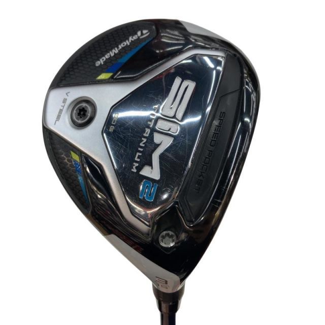 【中古】 テーラーメイド SIM2 3W フェアウェイウッド FW TENSEI SILVER TM50(SIM2 FW) (フレックスS) メンズ 男性用 右利き 右用 Cランク ゴルフクラブ