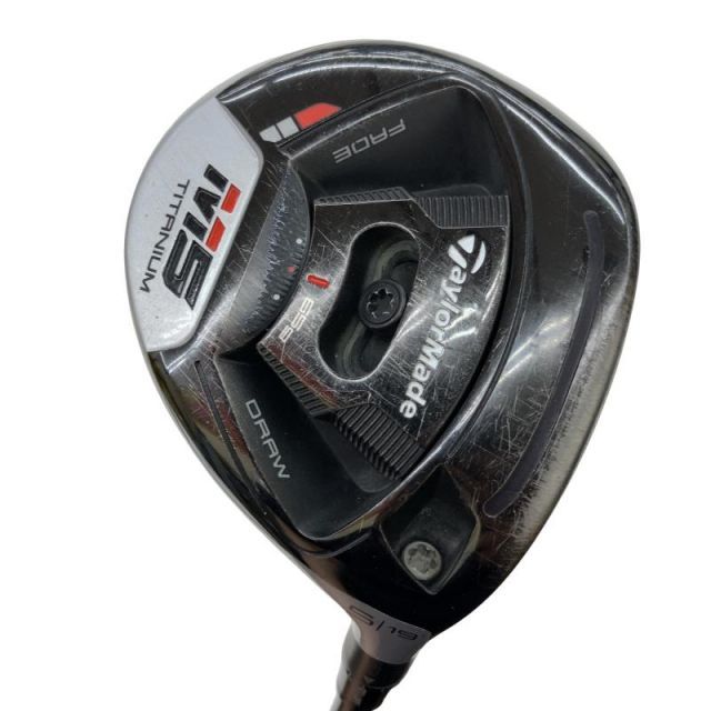 【中古】 テーラーメイド M5 5W フェアウェイウッド FW リシャフト (フレックスその他) メンズ 男性用 右利き 右用 Cランク ゴルフクラブ