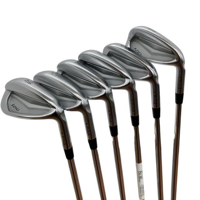 【中古】 ピン i210 6S アイアンセット IR Dynamic Gold (フレックスS) メンズ 男性用 右利き 右用 Cランク ゴルフクラブ