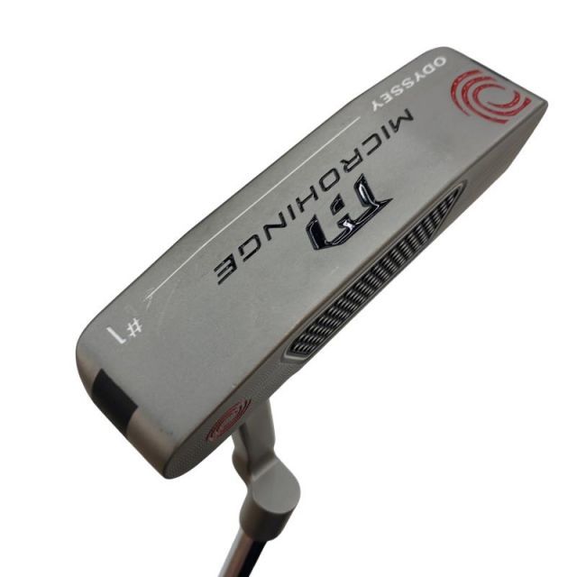 【中古】 オデッセイ MICROHINGE #1 33インチ パター PT スチール (フレックスその他) メンズ 男性用 右利き 右用 Cランク ゴルフクラブ