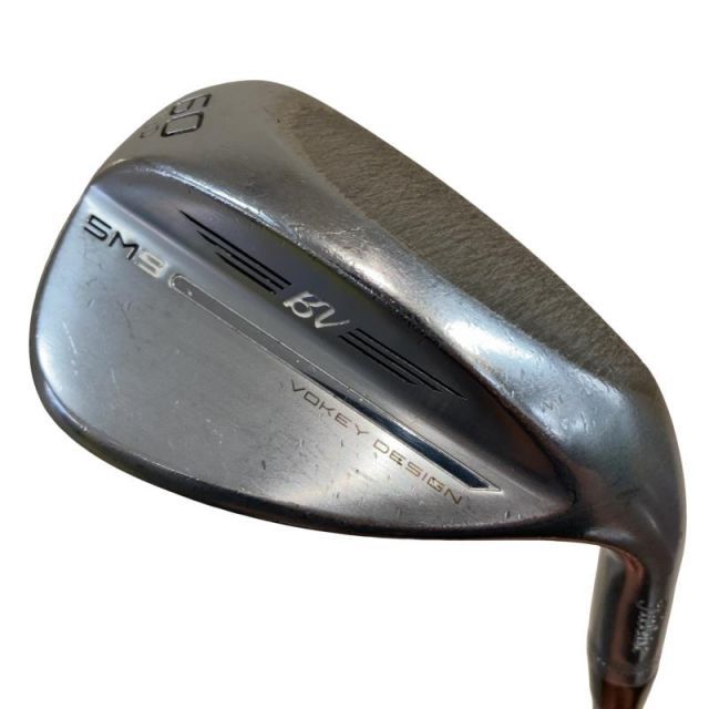 【中古】 タイトリスト VOKEY SPIN MILLED SM9 ツアークロム 60°/12°D ウェッジ WG Dynamic Gold (フレックスS) メンズ 男性用 右利き 右用 Dランク ゴルフクラブ