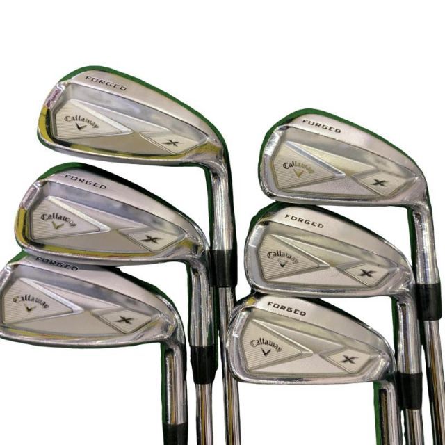 【中古】 キャロウェイ X FORGED(2013) 6S アイアンセット IR Dynamic Gold (フレックスS) メンズ 男性用 右利き 右用 Cランク ゴルフクラブ