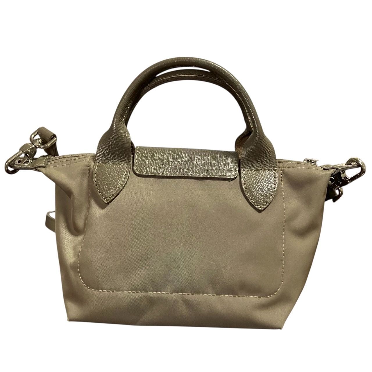 MY0782】Longchamp ロンシャン 2way プリアージュ 斜め掛け ナイロン