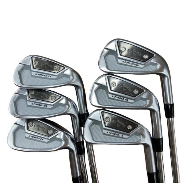 【中古】 キャロウェイ X FORGED CB(2021) 6S アイアンセット IR Dynamic Gold (フレックスS) メンズ 男性用 右利き 右用 Cランク ゴルフクラブ