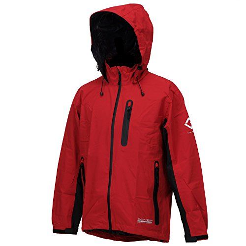 ★新品★COVER WORK ストレッチレインウェア アクロスレイン AG-8000 レッド 4L