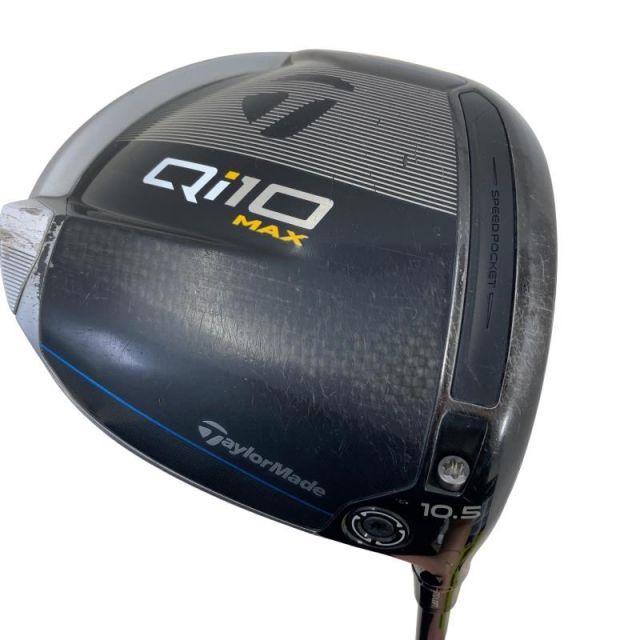 【中古】 テーラーメイド Qi10 MAX 10.5° ドライバー DR Diamana BLUE TM50(Qi10 DR) (フレックスS) メンズ 男性用 右利き 右用 Dランク ゴルフクラブ
