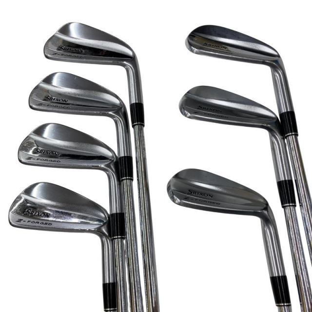 【中古】 ダンロップ SRIXON Z-FORGED 8S アイアンセット IR NS PRO MODUS3 TOUR120 (フレックスS) メンズ 男性用 右利き 右用 Dランク ゴルフクラブ