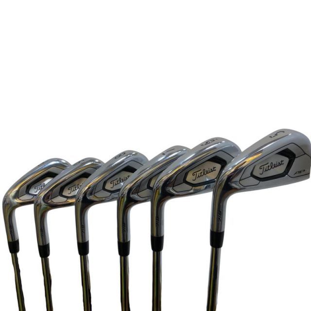 【中古】 タイトリスト Titleist AP3 718 6S レフティ アイアンセット IR 純正特注シャフト (フレックスS) メンズ 男性用 左利き レフティ 左用 Cランク ゴルフクラブ