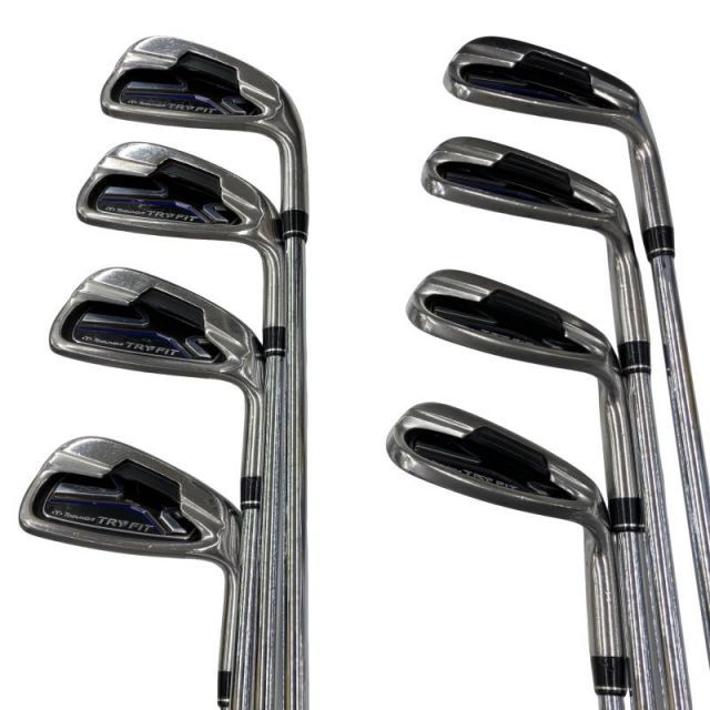 【中古】 ゴルフプランナー TOBUNDA TRY FIT(2013) 8S アイアンセット IR NS PRO 950GH (フレックスS) メンズ 男性用 右利き 右用 Dランク ゴルフクラブ