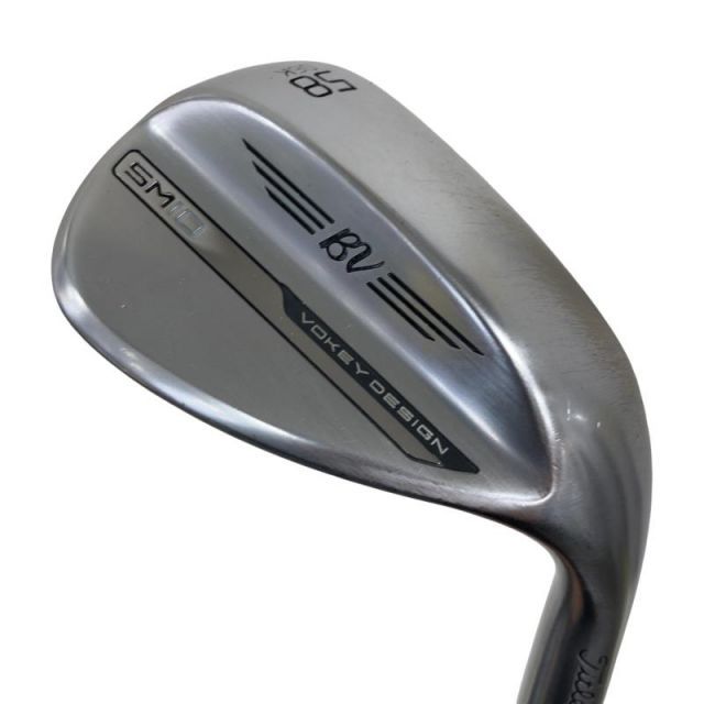 【中古】 タイトリスト VOKEY SPIN MILLED SM10 ツアークロム 58°/06°K ウェッジ WG 純正特注シャフト (フレックスX) メンズ 男性用 右利き 右用 Cランク ゴルフクラブ