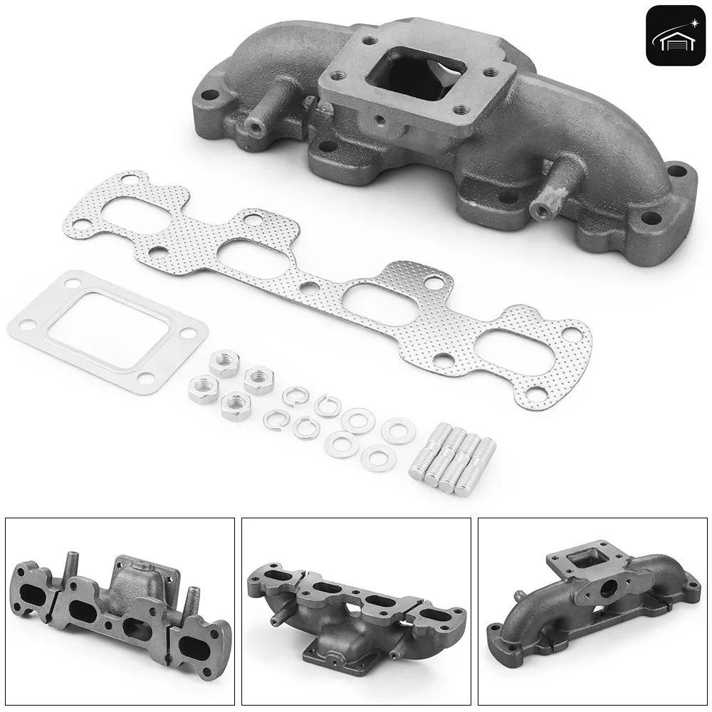 鋳鉄製ターボマニホールドヘッダー マツダ ミアータ 94-05 MX-5 1.8L T3 T4 パフォーマンス排気システム部品?