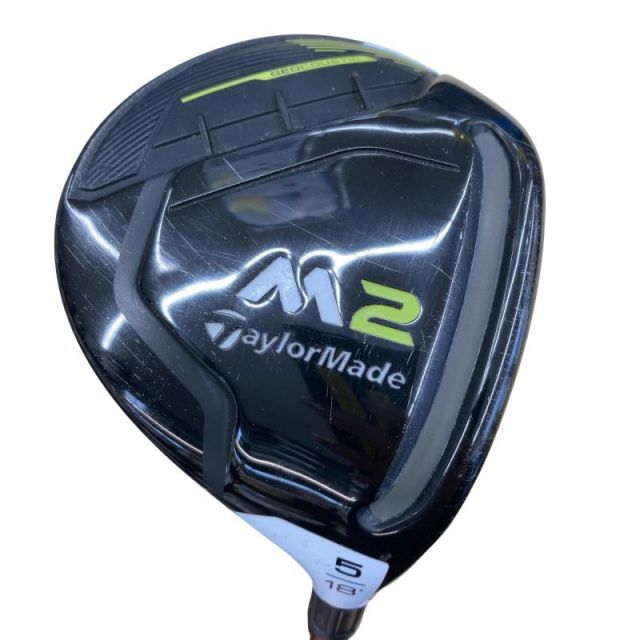 【中古】 テーラーメイド M2(2017) 5W USA フェアウェイウッド FW REAX 65(M2 2017FW) (フレックスS) メンズ 男性用 右利き 右用 Cランク ゴルフクラブ