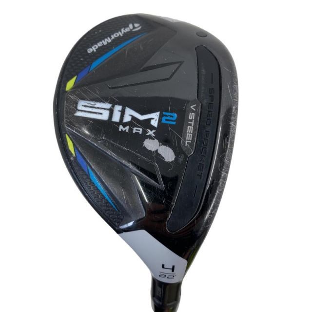 【中古】 テーラーメイド SIM2 MAX U4 ユーティリティ UT KBS MAX MT85 JP (フレックスS) メンズ 男性用 右利き 右用 Dランク ゴルフクラブ