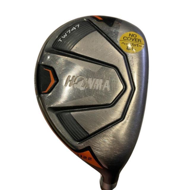 【中古】 本間ゴルフ TOUR WORLD TW747 22° ユーティリティ UT VIZARD for 747(ユーティリティ) (フレックスその他) メンズ 男性用 右利き 右用 Cランク ゴルフクラブ