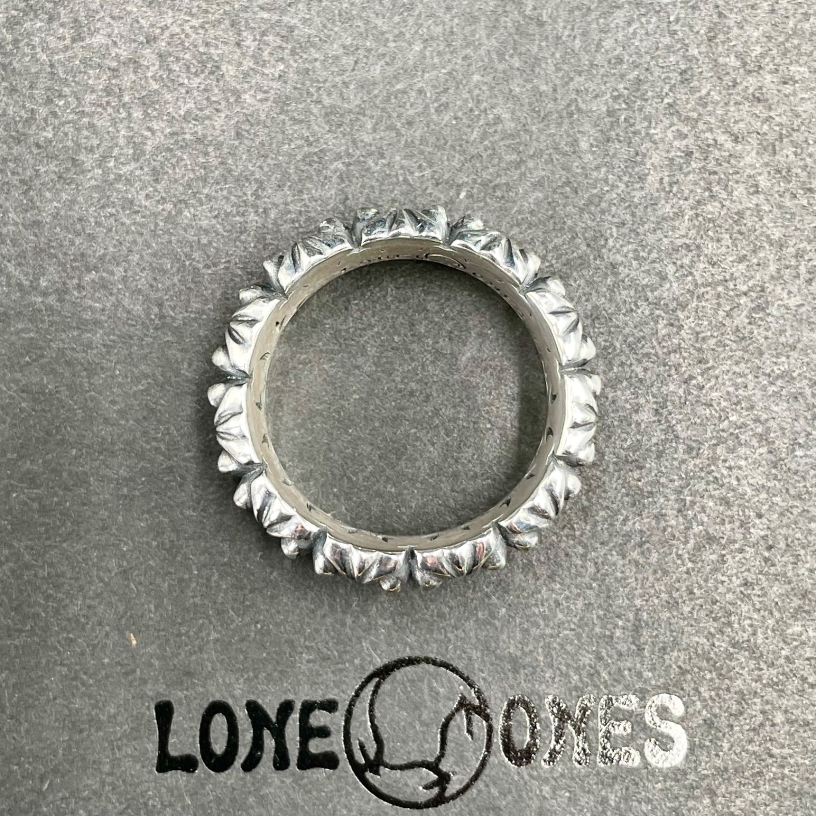 極美品】LONE ONES ロンワンズ MFR-0108 クロム リング クロス SV925 