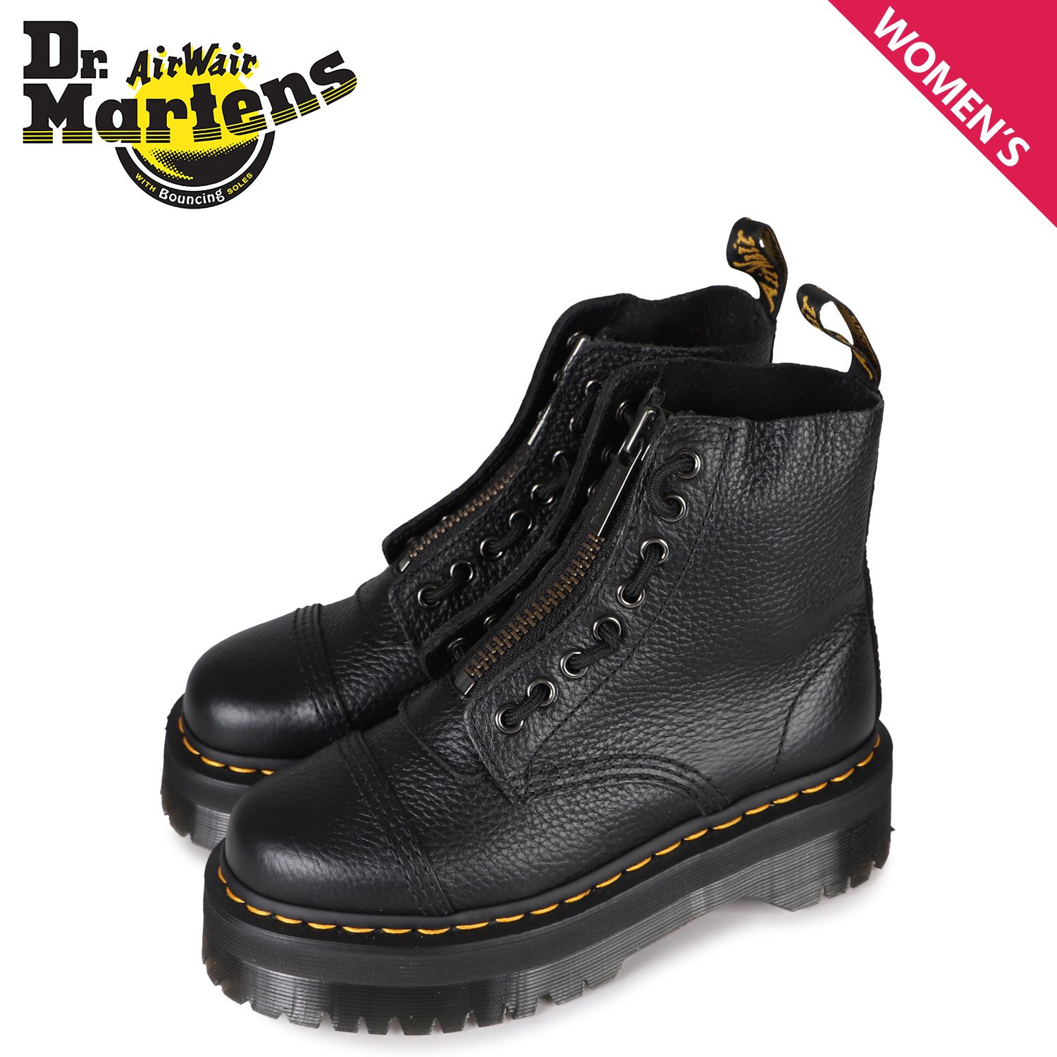ドクターマーチン Dr.Martens ジャングルブーツ シンクレア レディース 厚底 QUAD RETRO SINCLAIR 22564001