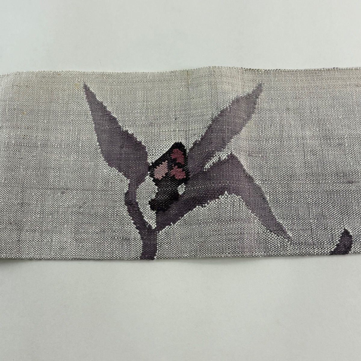 名古屋帯 優品 幾何学模様 紫 正絹 【中古】 - メルカリ