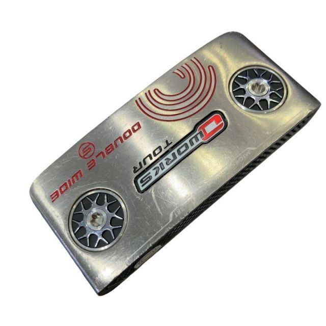 【中古】 オデッセイ O WORKS TOUR SILVER DOUBLE WIDE 34インチ パター PT スチール (フレックスその他) メンズ 男性用 右利き 右用 Cランク ゴルフクラブ