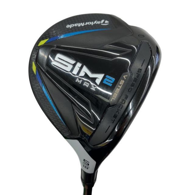 【中古】 テーラーメイド SIM2 MAX 5W フェアウェイウッド FW TENSEI BLUE TM50(SIM2 FW) (フレックスR) メンズ 男性用 右利き 右用 Dランク ゴルフクラブ