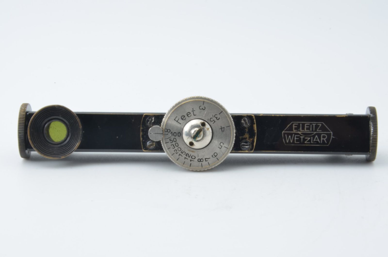 ★希少品★ ライカ LEICA 横向き距離計 ブラックニッケル FEET表記 ライツ O4435 #100