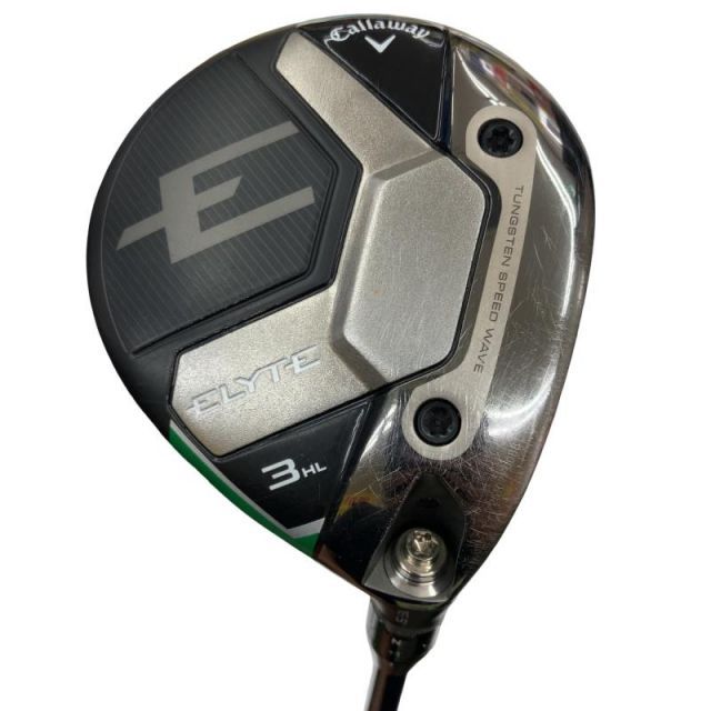 【中古】 キャロウェイ ELYTE 3HL フェアウェイウッド FW VENTUS GREEN 50 for CW(ELYTE FW) (フレックスR) メンズ 男性用 右利き 右用 Cランク ゴルフクラブ