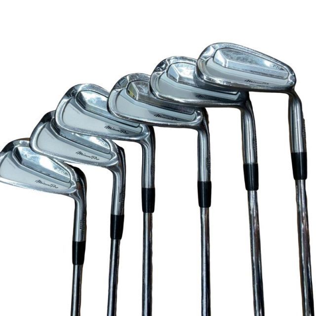 【中古】 ミズノ Mizuno Pro 520 6S アイアンセット IR 純正特注シャフト (フレックスS) メンズ 男性用 右利き 右用 Cランク ゴルフクラブ