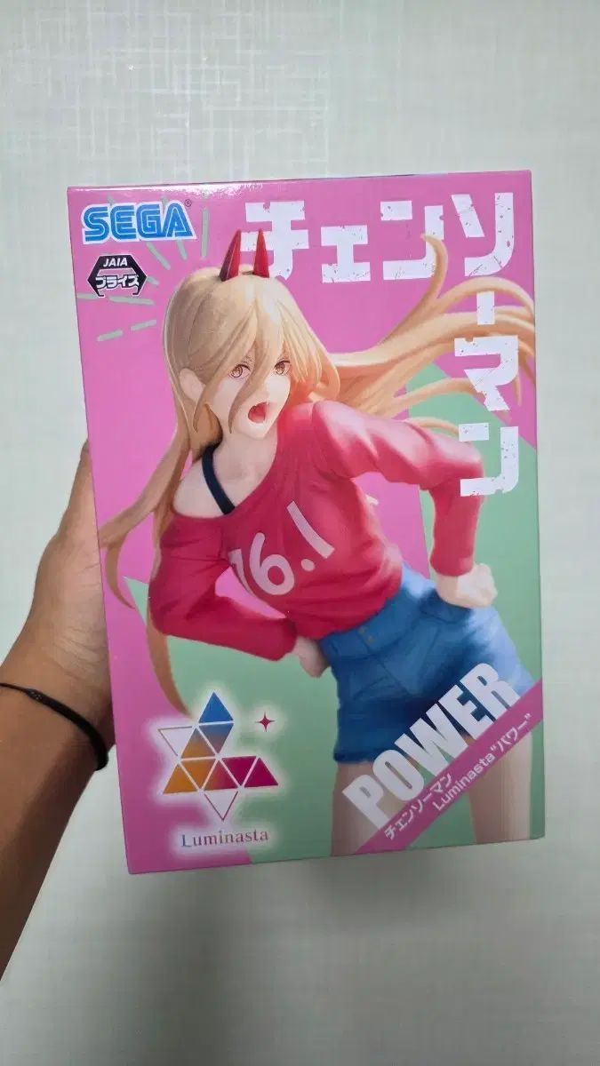 未開封 SEGA チェンソーマン パワー フィギュア Luminasta