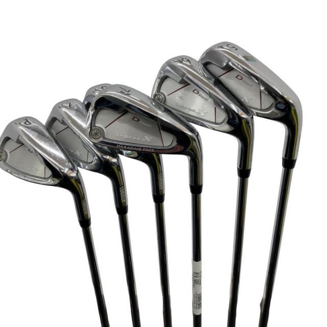 【中古】 ヤマハ inpres X D STEEL 6S アイアンセット IR NS PRO 850GH (フレックスR) メンズ 男性用 右利き 右用 Cランク ゴルフクラブ