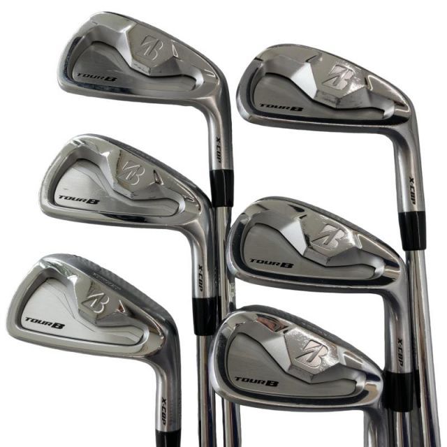 【中古】 ブリヂストン TOUR B X-CBP 6S アイアンセット IR NS PRO MODUS3 TOUR105 (フレックスS) メンズ 男性用 右利き 右用 Cランク ゴルフクラブ
