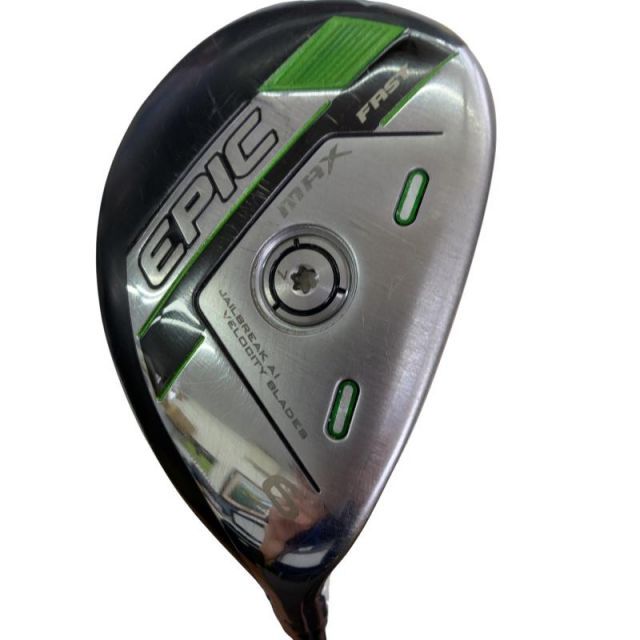 【中古】 キャロウェイ EPIC MAX FAST U6 ユーティリティ UT Speeder EVOLUTION for CW 40(2021 EPIC UT) (フレックスR) メンズ 男性用 右利き 右用 Cランク ゴルフクラブ