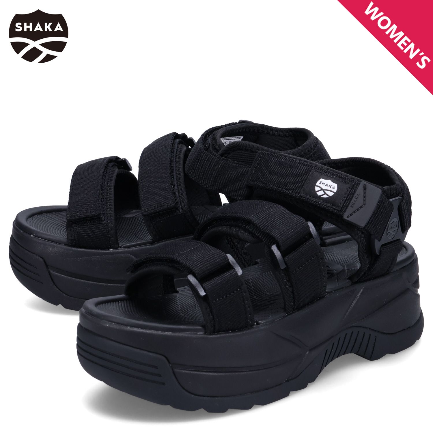 SHAKA シャカ スポーツサンダル ネオ バンジー チャンキー レディース 厚底 NEO BUNGY CHUNKY SK-114