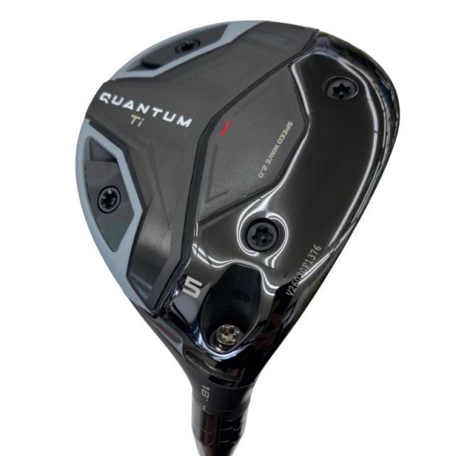 【中古】 キャロウェイ QUANTUM Ti 5W フェアウェイウッド FW 純正特注シャフト (フレックスS) メンズ 男性用 右利き 右用 Bランク ゴルフクラブ