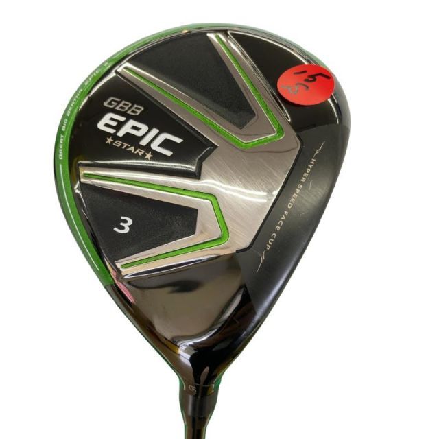 【中古】 キャロウェイ GBB EPIC STAR 3W フェアウェイウッド FW Speeder EVOLUTION for GBB (フレックスS) メンズ 男性用 右利き 右用 Cランク ゴルフクラブ