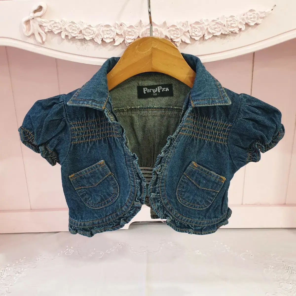 HARE（ハレ）の「デニムボレロジャケット(HARE)（デニム - ハレ SALE 