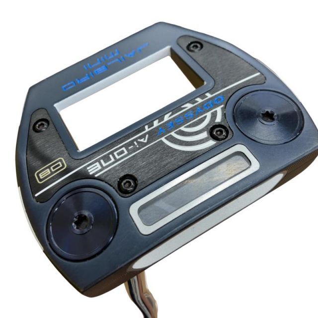 【中古】 オデッセイ Ai-ONE JAILBIRD MINI DB 34インチ パター PT STROKE LAB 90 スチール (フレックスその他) メンズ 男性用 右利き 右用 Cランク ゴルフクラブ