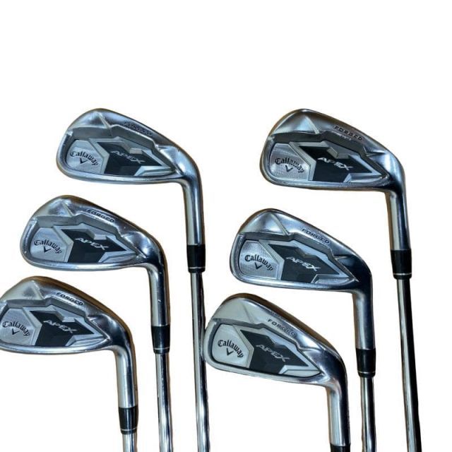 【中古】 キャロウェイ APEX(2019) 6S アイアンセット IR NS PRO MODUS3 TOUR105 (フレックスS) メンズ 男性用 右利き 右用 Cランク ゴルフクラブ