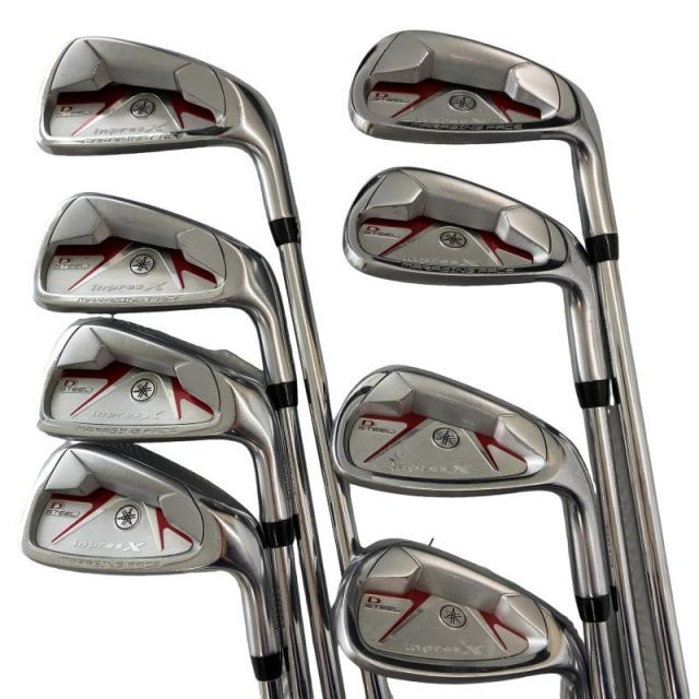 【中古】 ヤマハ inpres X D STEEL(2010) 8S アイアンセット IR NS PRO 850GH (フレックスR) メンズ 男性用 右利き 右用 Cランク ゴルフクラブ
