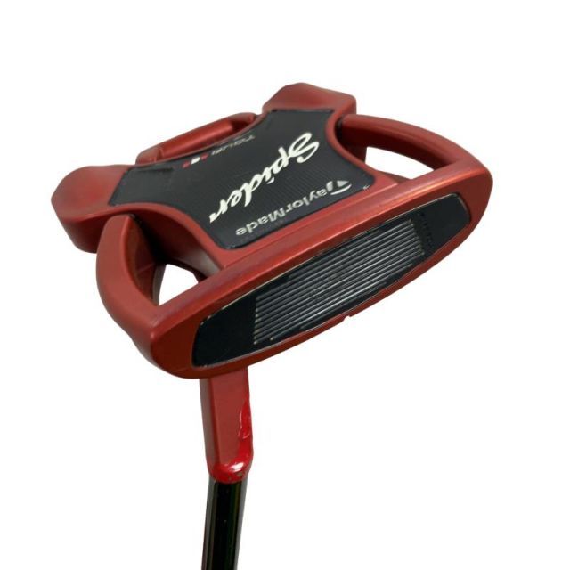 【中古】 テーラーメイド Spider Tour RED(Tサイトライン) ショートスラント 34インチ USA パター PT スチール (フレックスその他) メンズ 男性用 右利き 右用 Cランク ゴルフクラブ
