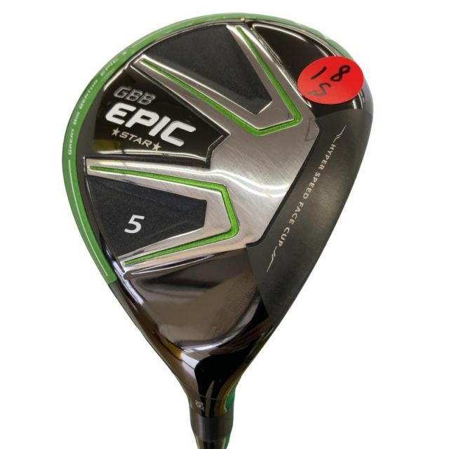 【中古】 キャロウェイ GBB EPIC STAR 5W フェアウェイウッド FW Speeder EVOLUTION for GBB (フレックスS) メンズ 男性用 右利き 右用 Cランク ゴルフクラブ