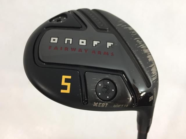 返品OK 【中古ゴルフクラブ】ダイワ(グローブライド) ONOFF フェアウェイ アームズ 黒(KURO) 2024 CBT 624F 5W