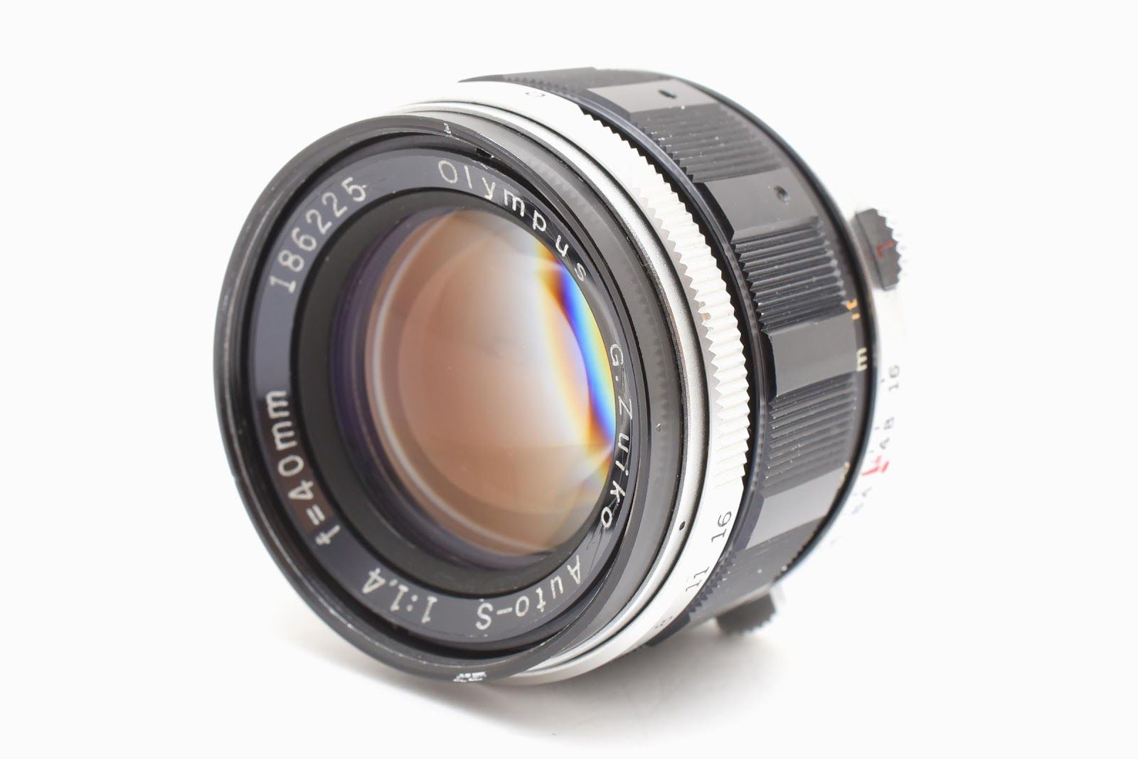 ☆良品☆ オリンパス Olympus PEN G.ZUIKO AUTO-S 40MM F1.4 TTL