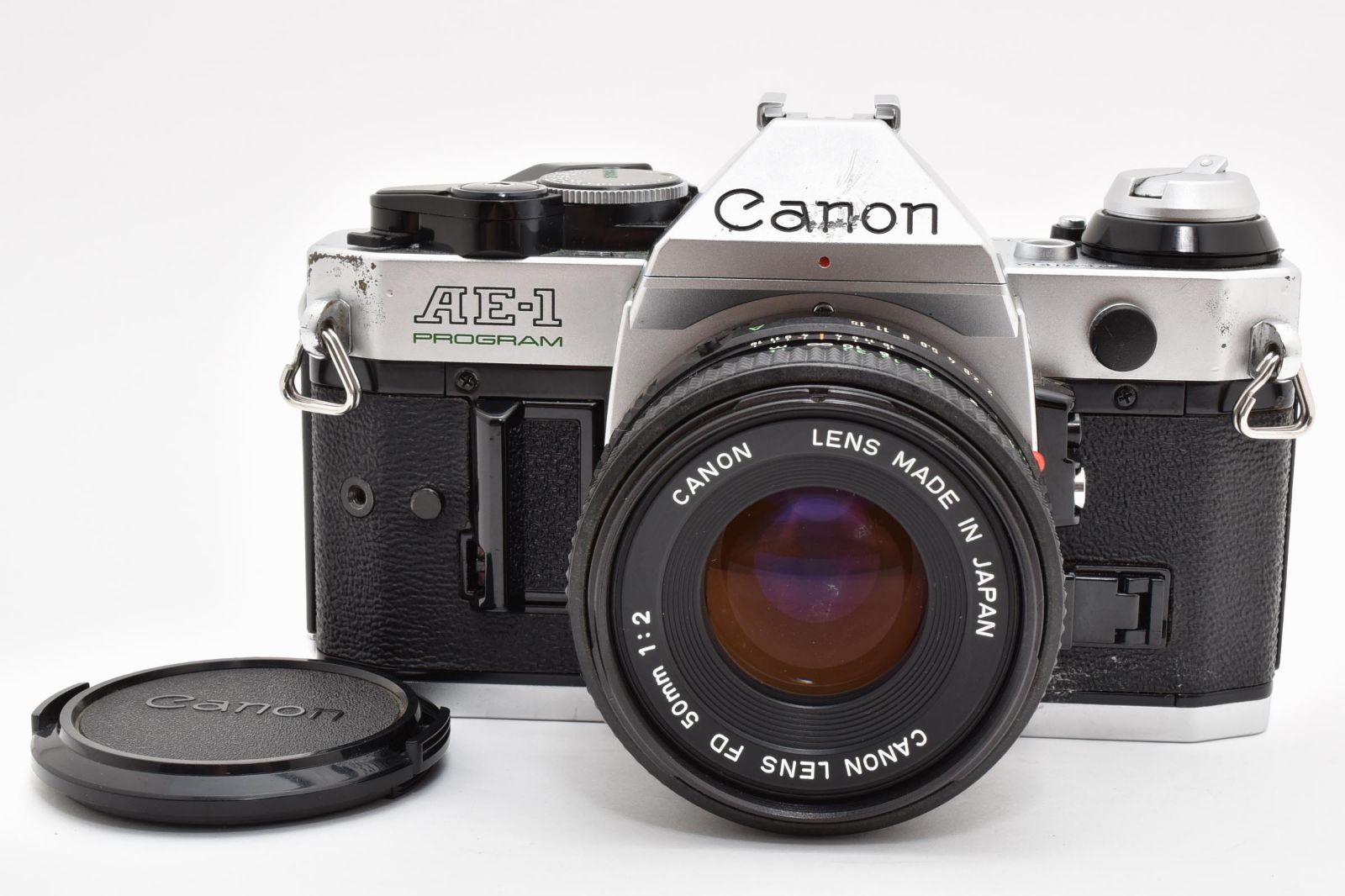☆訳あり大特価☆ キヤノン CANON AE-1 PROGRAM ＋ New FD 50mm F2