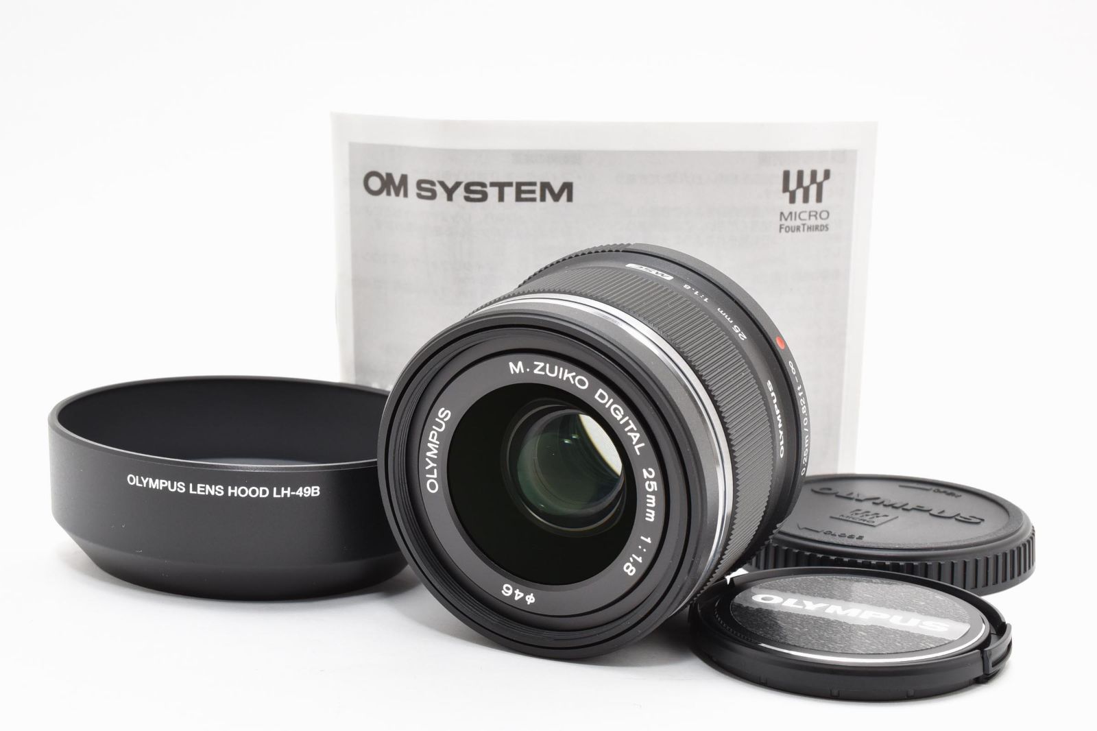 ☆極上美品☆ オリンパス OLYMPUS M.ZUIKO DIGITAL 25mm f1.8 MSC