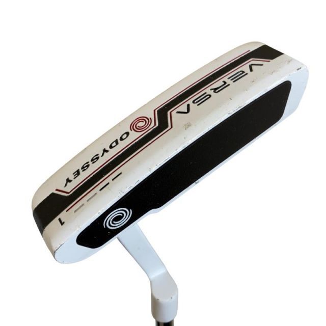 【中古】 オデッセイ VERSA #1 ホワイト 34インチ パター PT スチール (フレックスその他) メンズ 男性用 右利き 右用 Dランク ゴルフクラブ