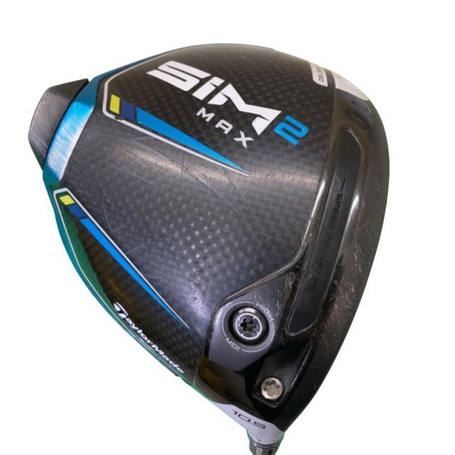 【中古】 テーラーメイド SIM2 MAX 10.5° ドライバー DR リシャフト (フレックスその他) メンズ 男性用 右利き 右用 Dランク ゴルフクラブ