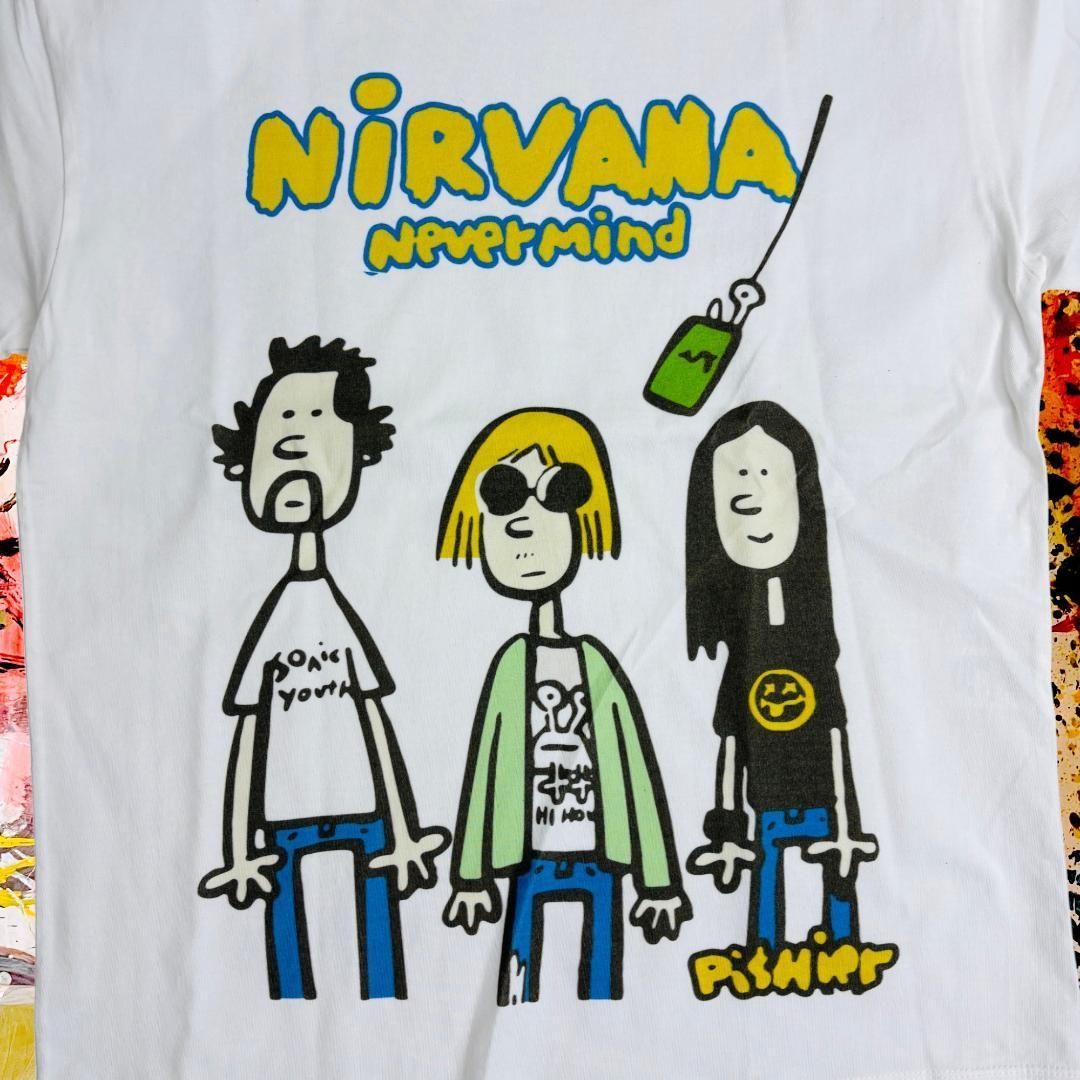 ニルヴァーナ レトロ リプリント Tシャツ 半袖 メンズ 新品 バンドT