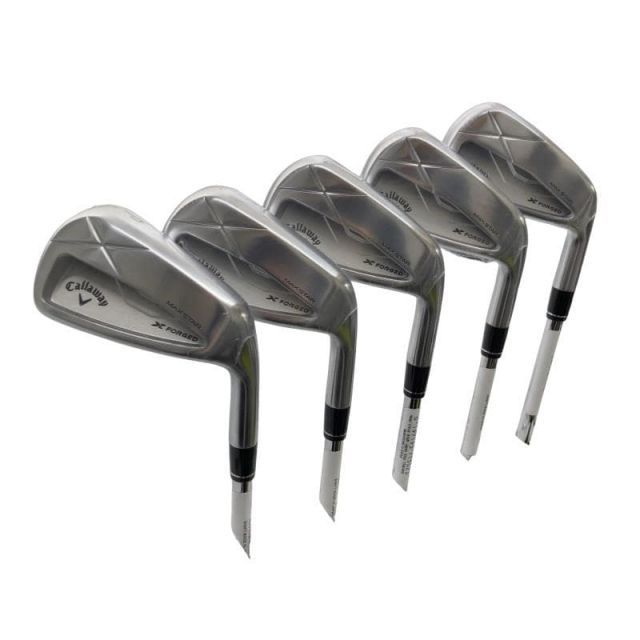 【中古】 キャロウェイ X FORGED MAX STAR(2025) 5S アイアンセット IR NS PRO 950GH neo (フレックスS) メンズ 男性用 右利き 右用 Aランク ゴルフクラブ