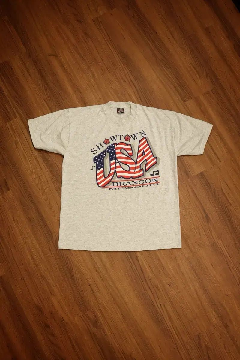 90s ヴィンテージ 星条旗 USA プリンティング Tシャツ 出品